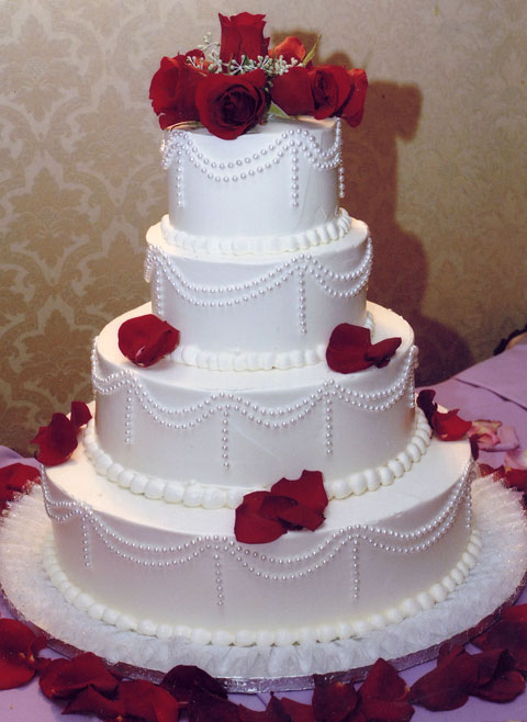 Elegent wedding cake